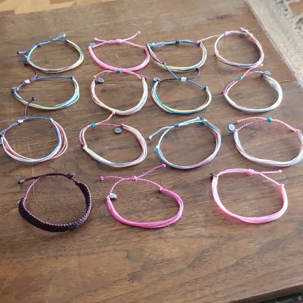 Large Lot 15 Pura Vida bracelets
